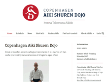 Tablet Screenshot of aiki-shuren-dojo.com
